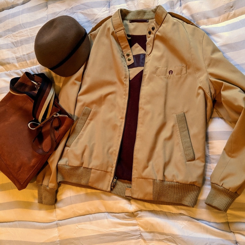 Etienne Aigner Bomber Jacket *1980 Vintage*